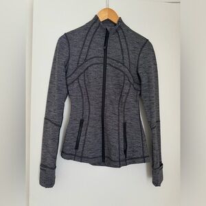 Lululemon Define Jacket - Heathered Black Size 4
